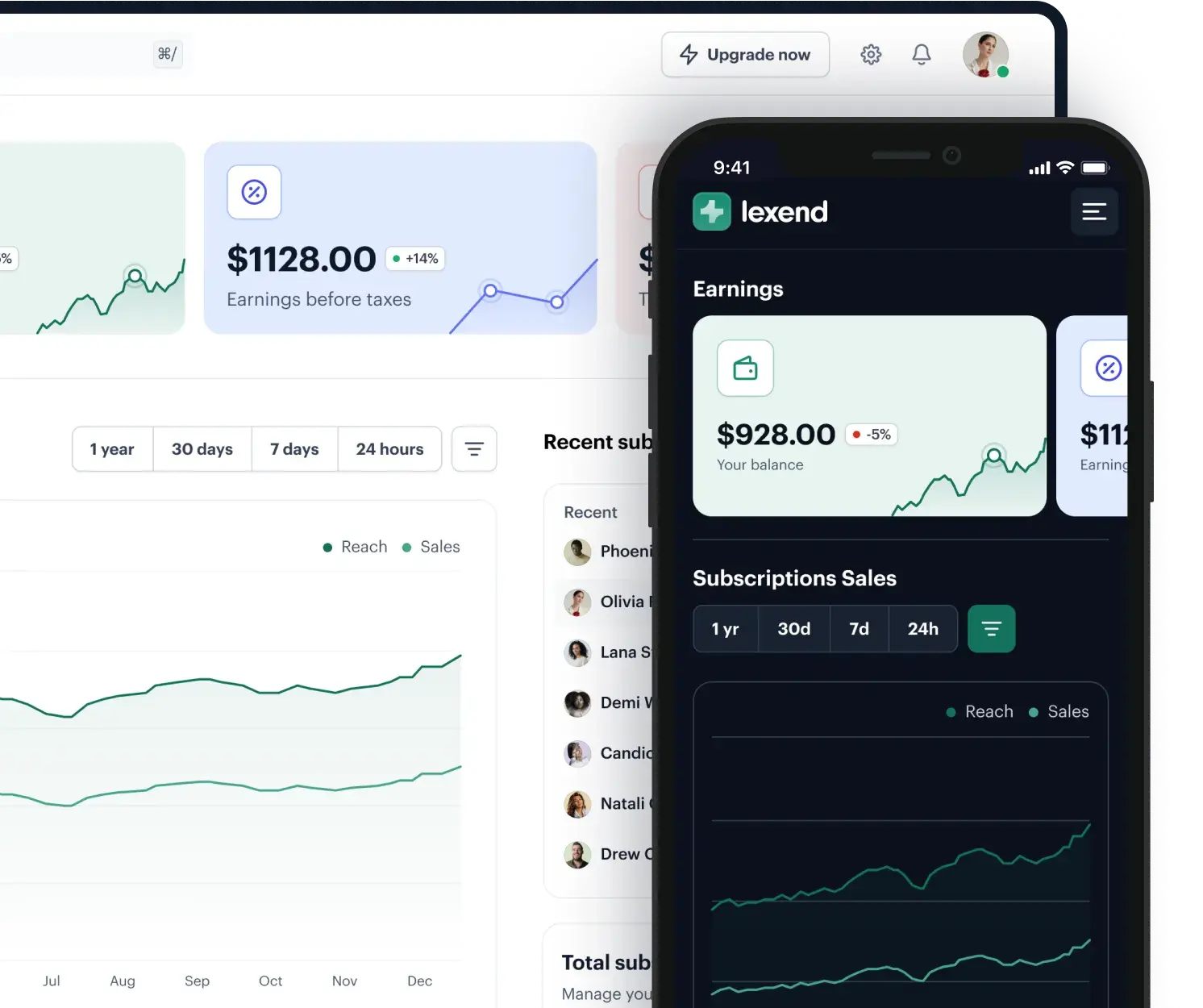 Product mockup RTL